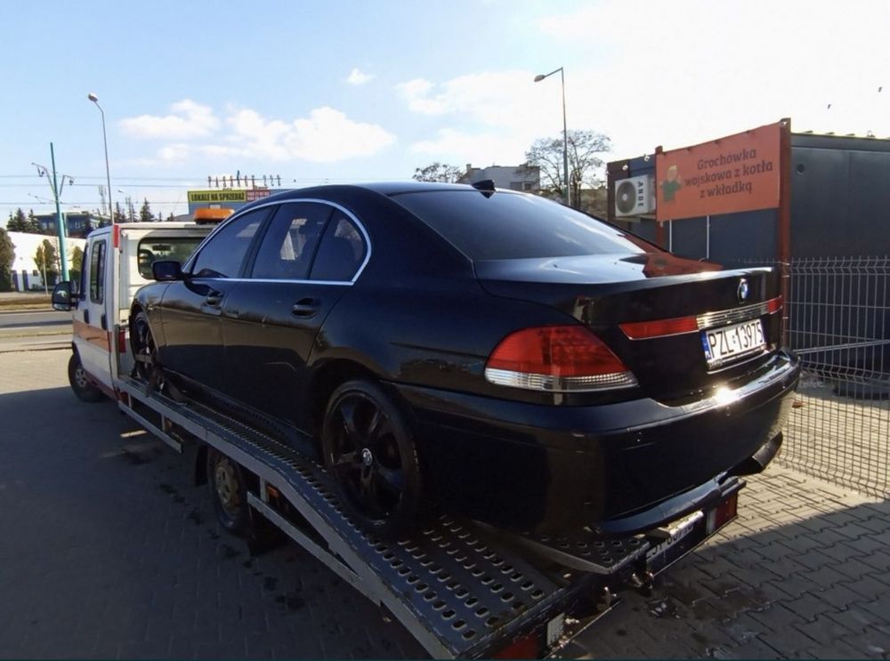 Bmw e65 przedlift 4.4 745i Blacksapphire 475 wszystkie części