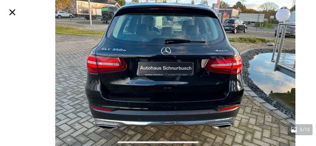 Mercedes Benz GLC 350e Plug in hybrid 63150km 4Matic