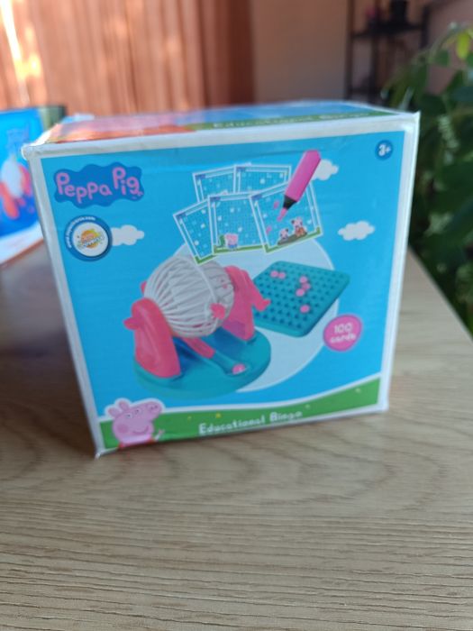 Bingo dla dzieci świnka Peppa 3+