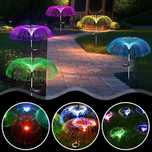 Lampa Solarna ogrodowa meduza rgb dekoracja ozdoba
