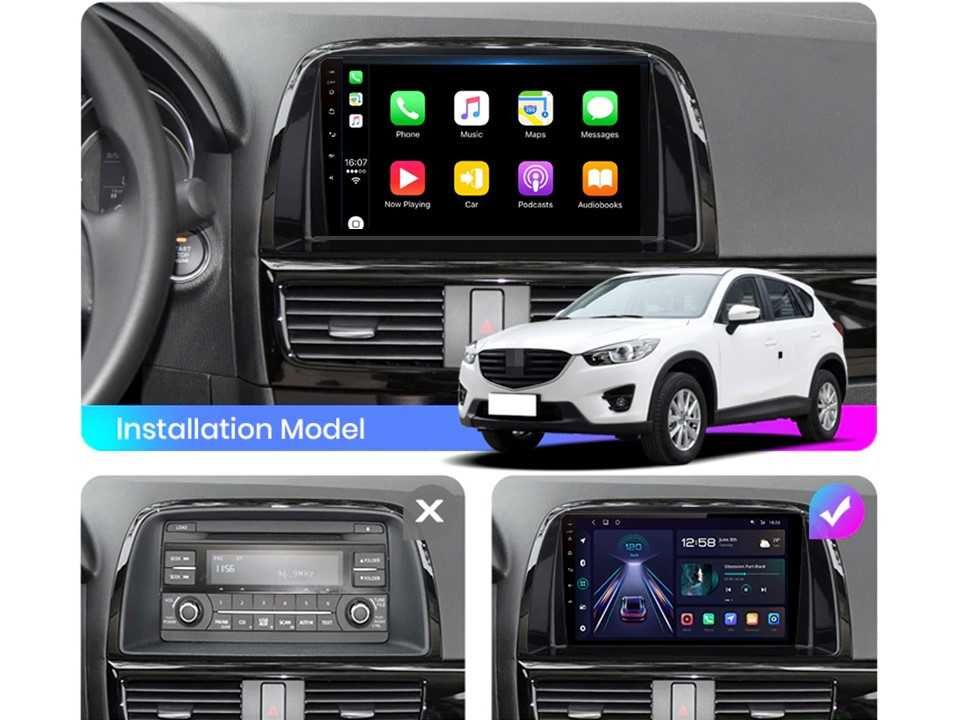 Radio samochodowe Android Mazda CX-5 (9", UV) 2015.-2018