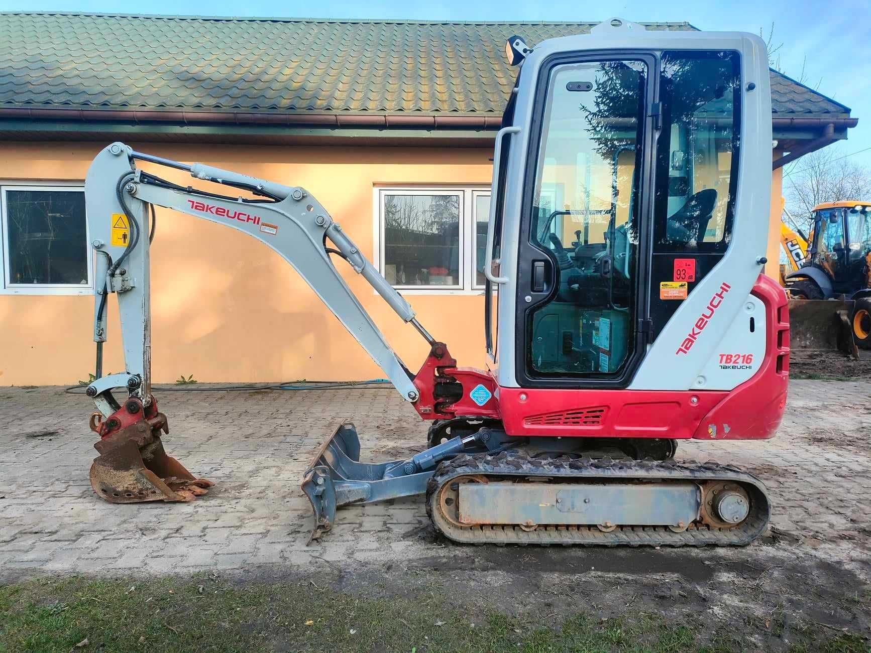 Minikoparka Takeuchi TB216  2021r.