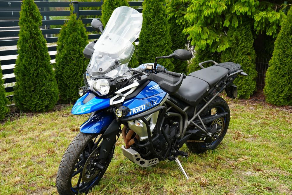 Triumph Tiger Wyjątkowy fabryczny Low Profile - RZADKOŚĆ - 800 XRx - Brytyjczyk
