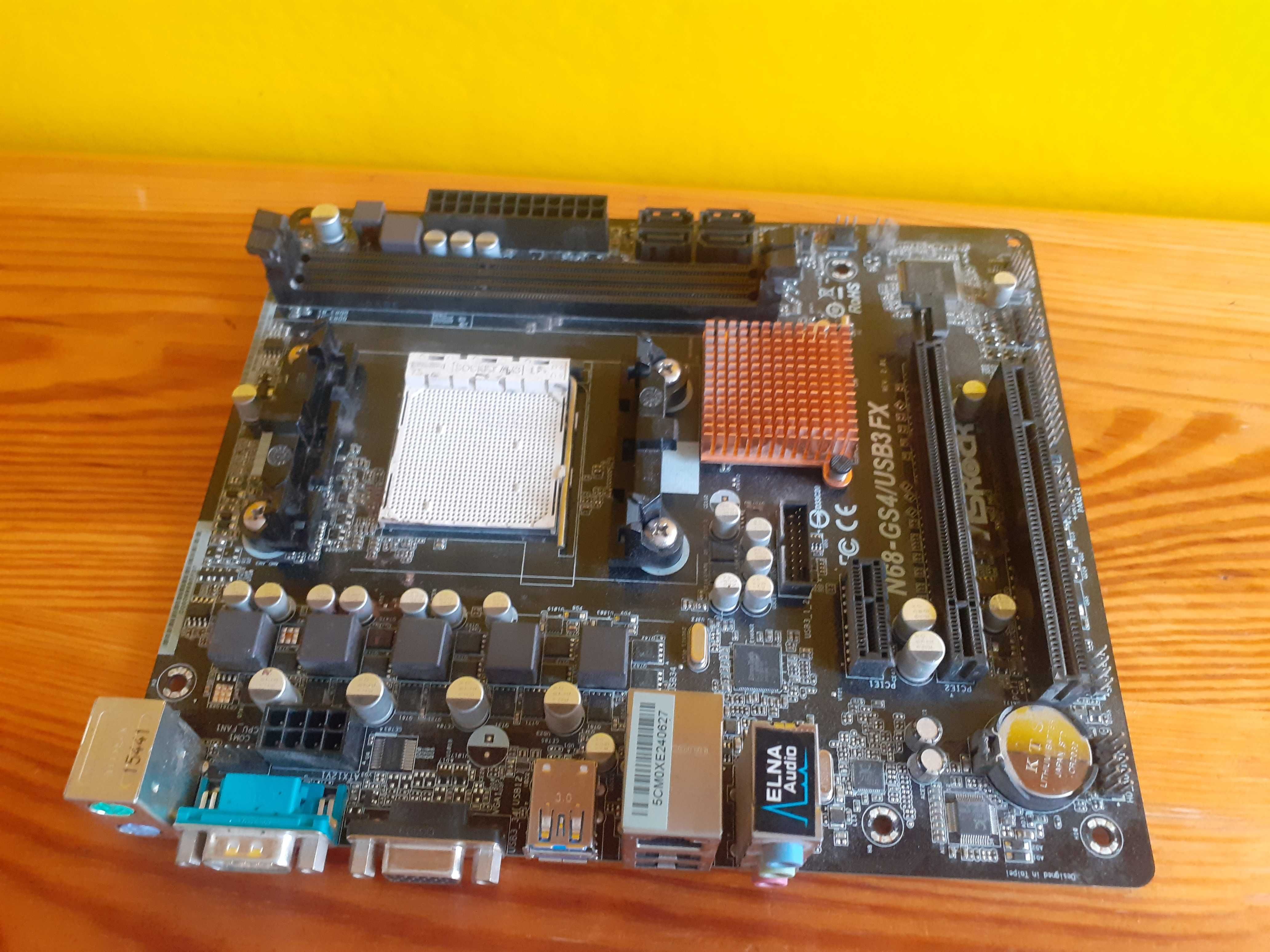 Płyta główna AM3+ ASRock N68-GS4/USB3 FX R2.0 + zaślepka