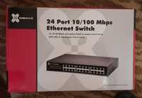 Комутатор 24 Port 10/100 Mbps Ethernet Switch