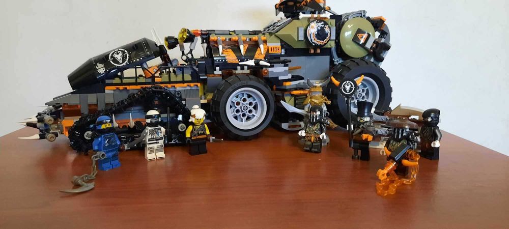 LEGO 70654 Ninjago Dieselnauta | KOMPLETNE