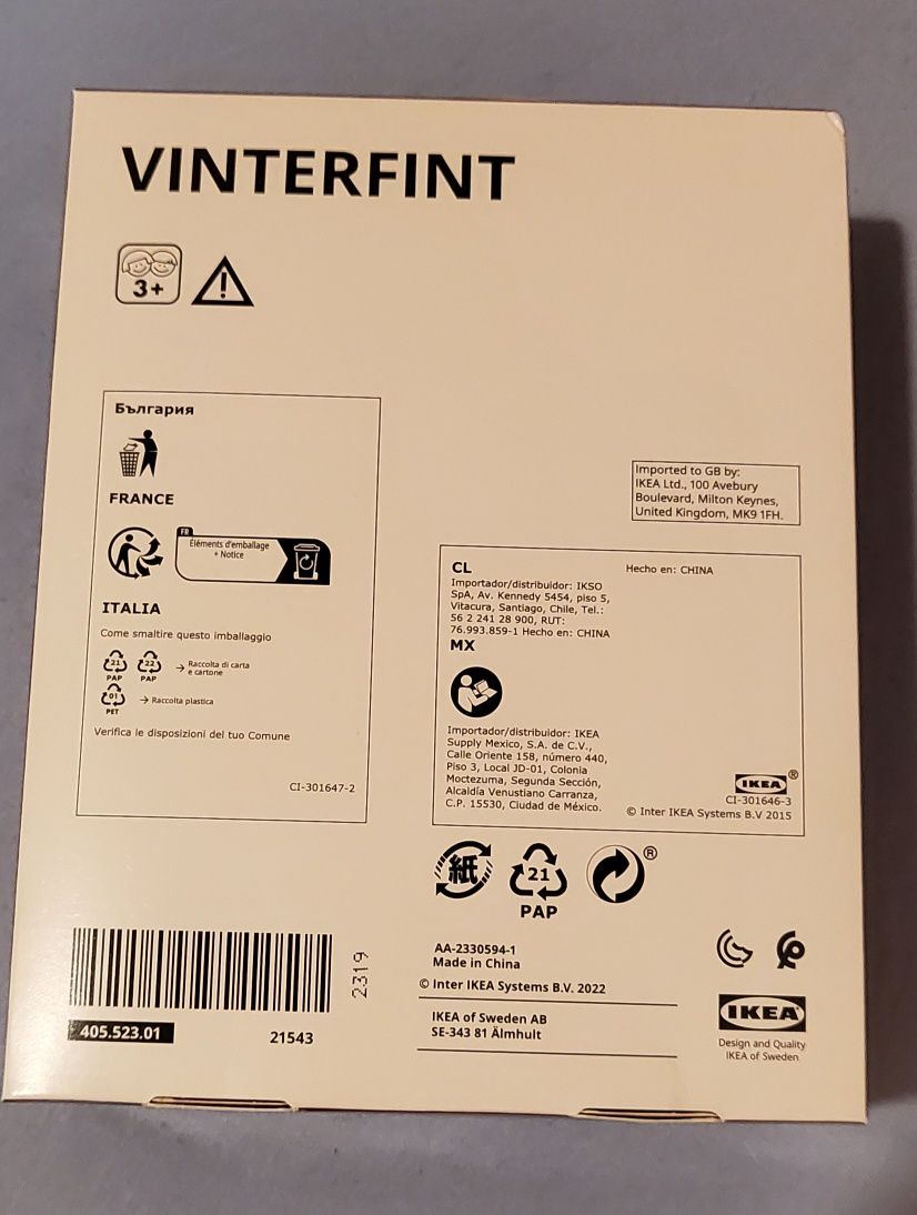 IKEA Vinterfint ozdoby do domku elfa