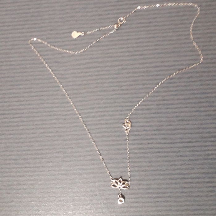 Серебряный кулон "чистота  лотоса"