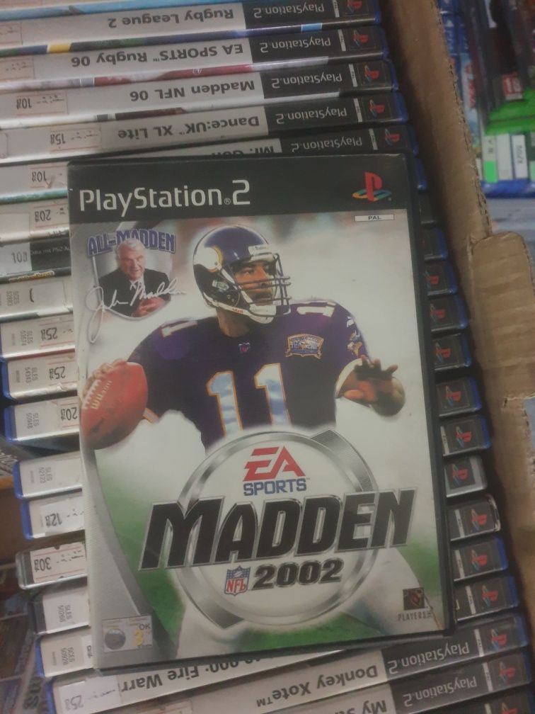 Madden 2002 nfl ps2 playstation 2