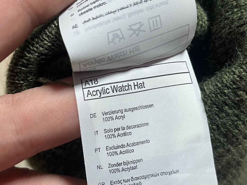 Carhartt Acrylic Watch Hat Оригинальная Мужская Шапка