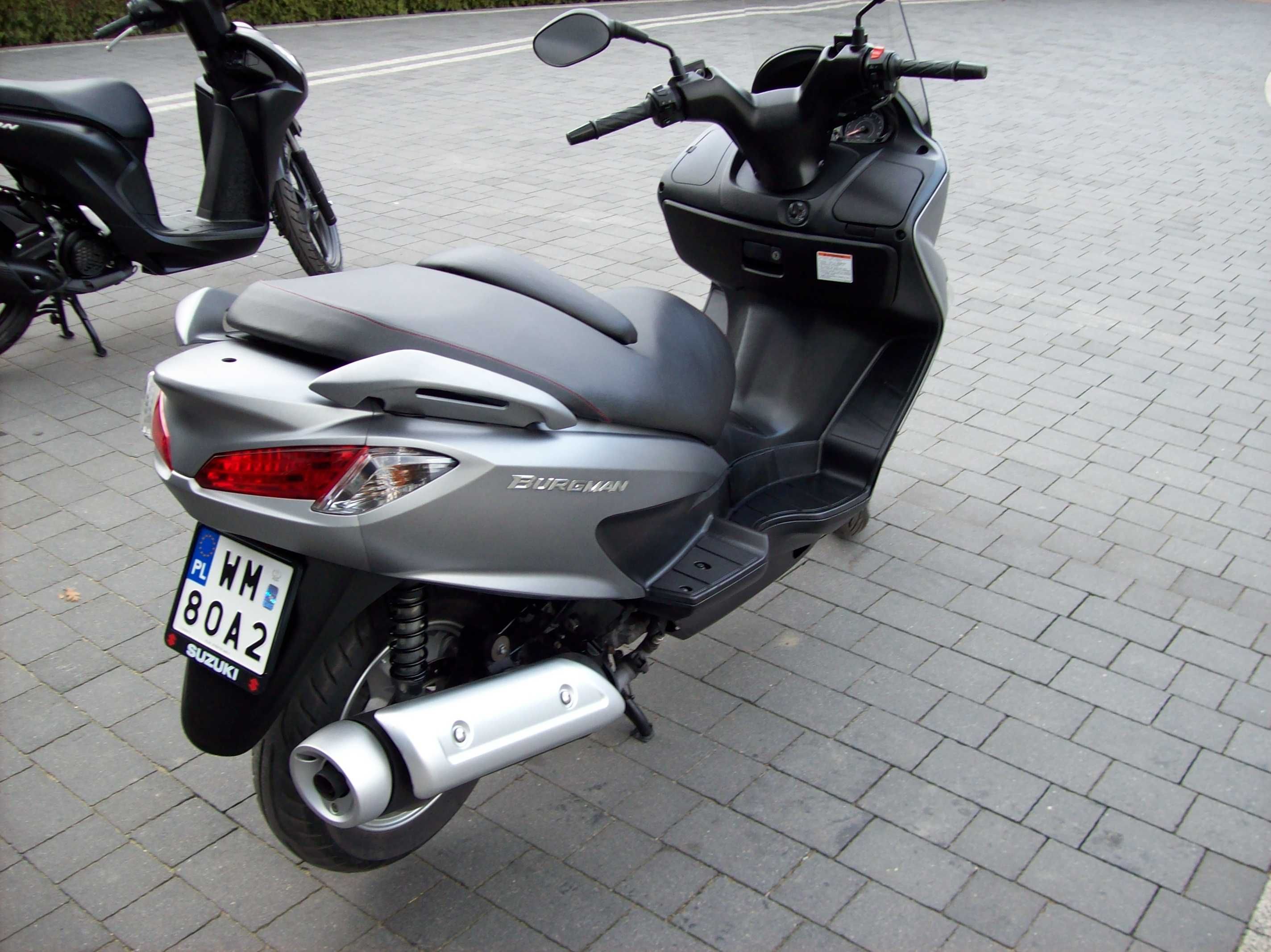 Suzuki Burgman 125 ABS po lifcie