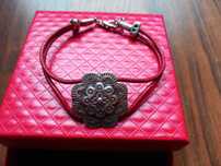 Pulseira de Prata "Flor"