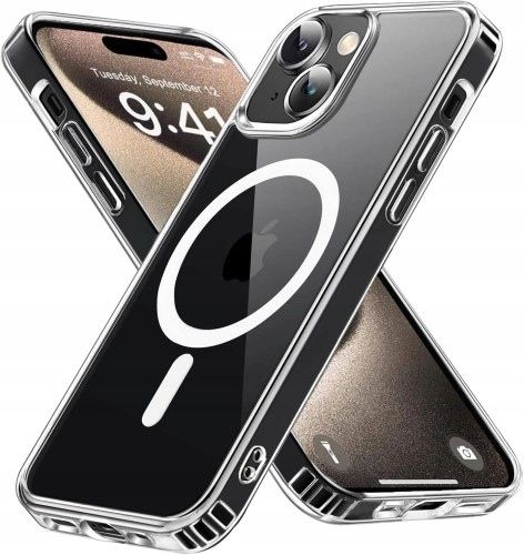 Case Etui Do Iphone 15 Plus Do Magsafe Wzmacniane Magnetyczne Obudowa