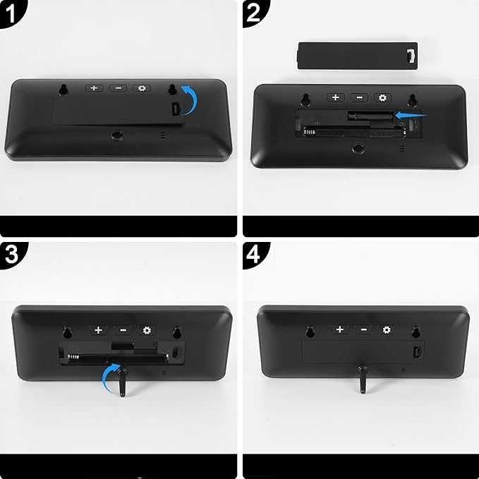 Zegarek cyfrowy z dużym wyświetlaczem na baterie SUKEEN VGW-801T