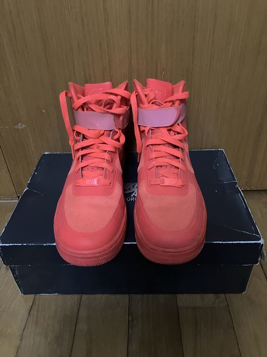 Nike Air Force I HI HYP PRM Solar Red