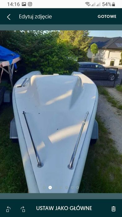 Laminaty   jachtu Skorupa zamiana