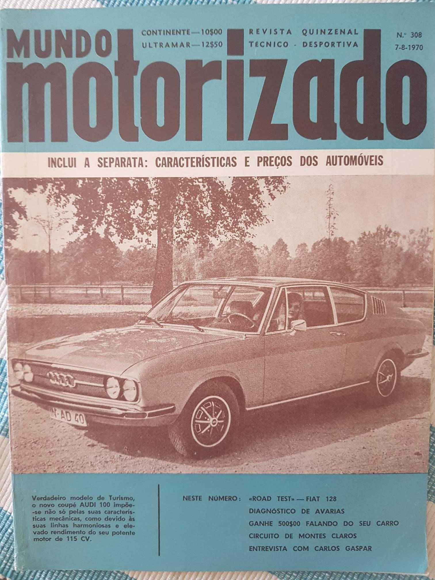 Revista Mundo Motorizado Nº308 (Ano:1970)