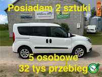Fiat Doblo 1.4 T jet Benzyna z Nowym LPG, 32 tyś przebiegu