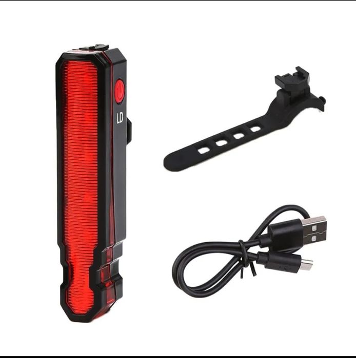 LEADBIKE LD51 światło tylne roweru Laserowa łapka ostrzegawcza