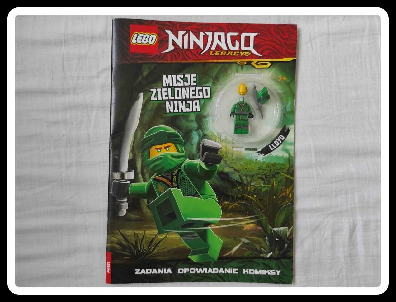 Lego - 2 gazetki z klockami NOWE Jurassic + Ninjago