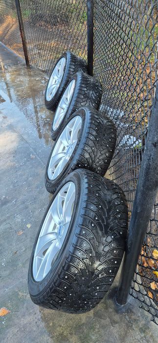Koła zimowe et34 8J 225/50r17 5x120 oc 72.5mm Alutec