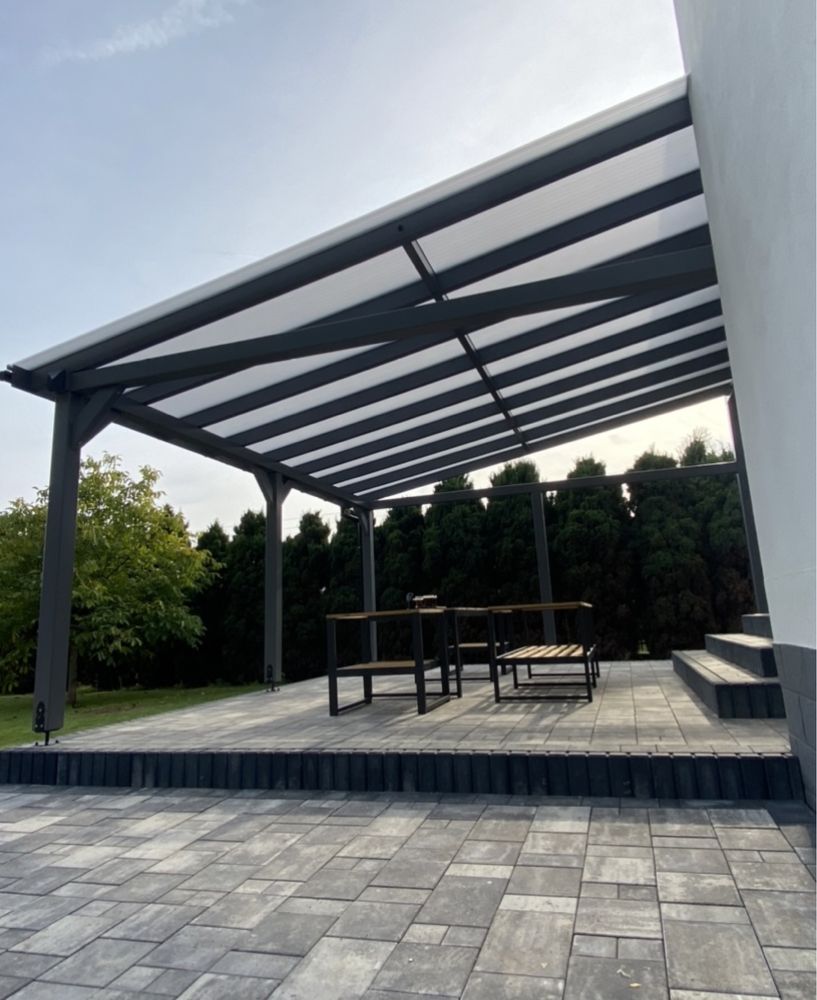 Zadaszenie tarasu * pergola * markiza * poliwęglan * drewno klejone !