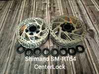 Роторы Shimano SM-RT64 160 и 180мм