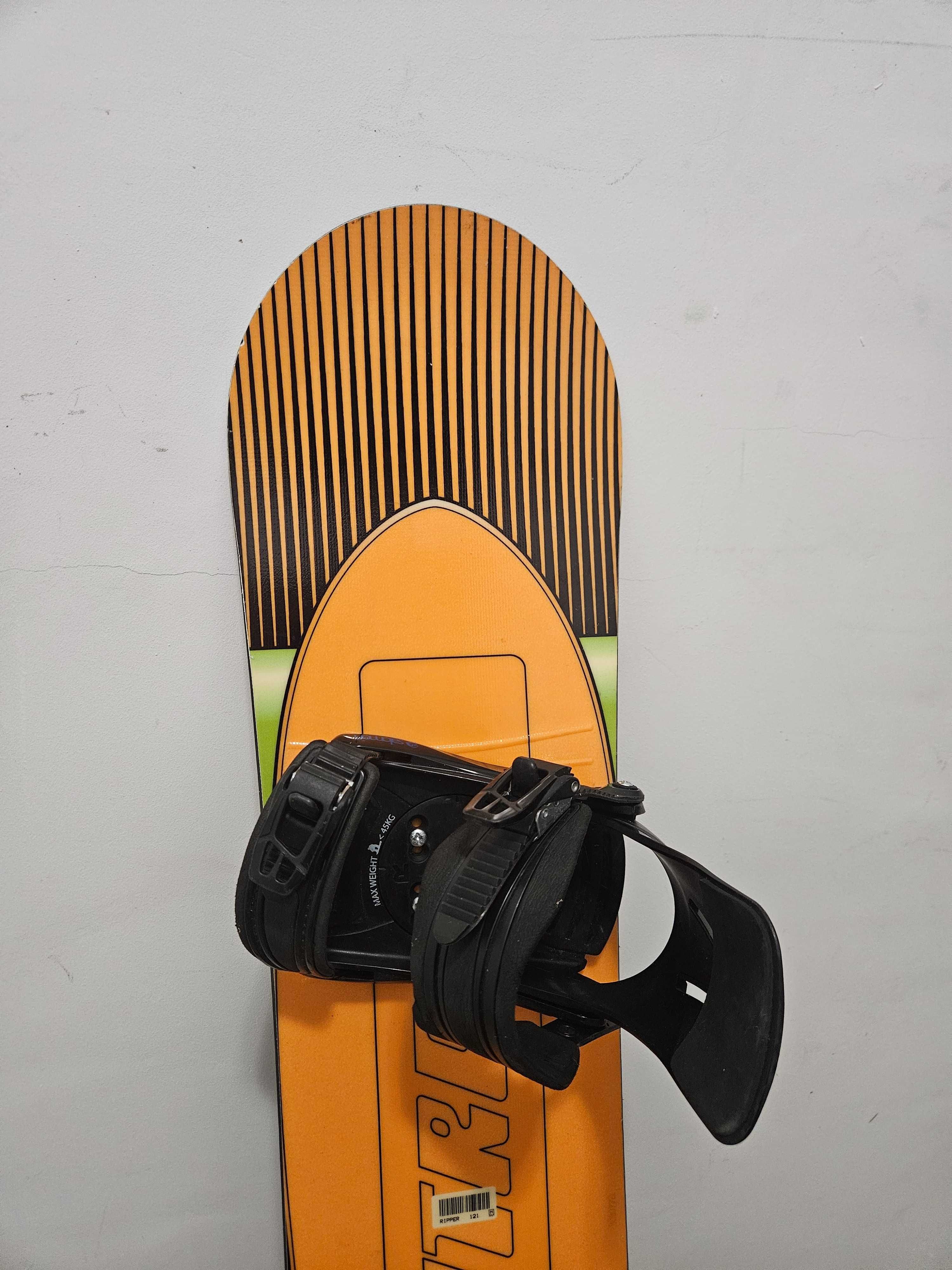 Jak nowa deska snowboardowa Nitro 120cm z wiązaniami
