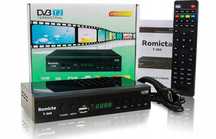 Romicta T-265 DVB-T2 FullHD 1080P z USB i HDMI odbiór naziemnej Tv