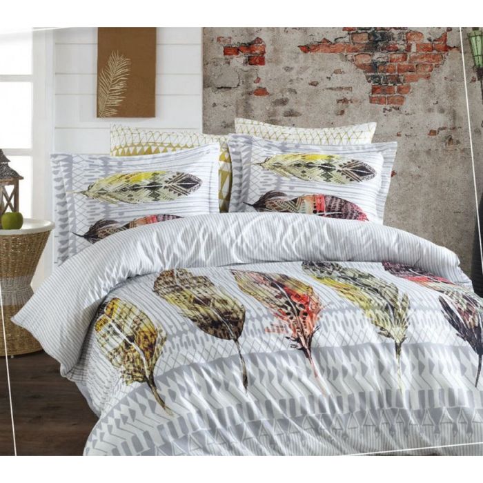 Постельное белье Dantela Vita 3d сатин digital евро