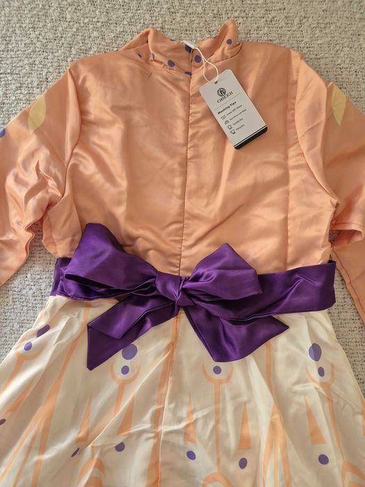 Dziecięcy kostium Elsa, Anna, Królowa Śniegu Księżniczka Urodziny 140