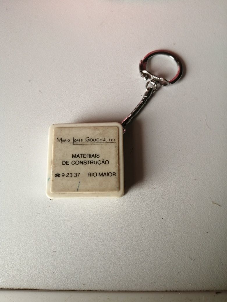 Fita métrica porta chaves