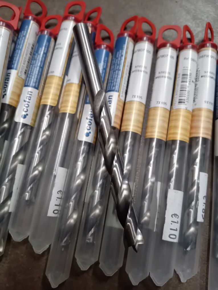 15 brocas para madeira
