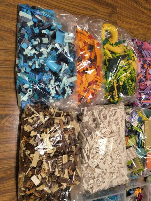Lego Friends 15 kg zwierzęta ludziki elementy mix