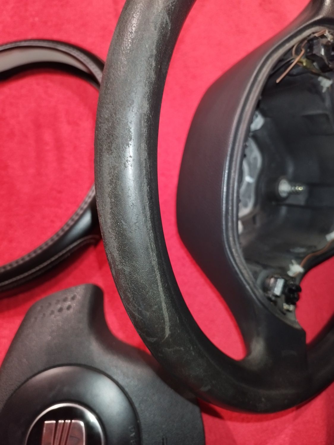 Conjunto ( Volante+ Airbag + capa de volante) para SEAT Ibiza 6l/6j