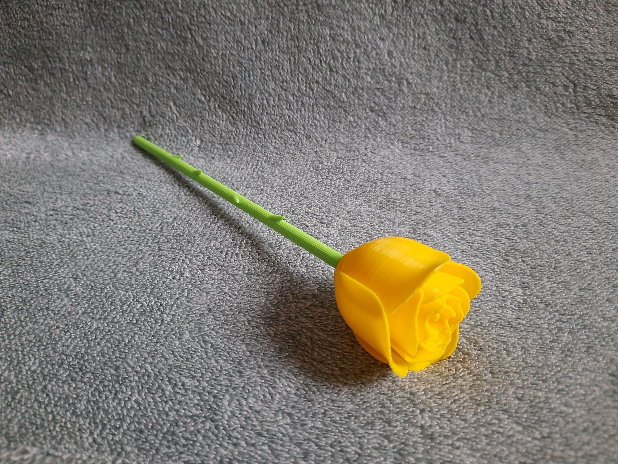 Okazja! Wydruk3D róża żółta na Walentynki imieniny urodziny