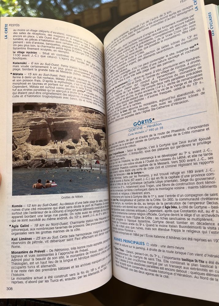Le Guide Vert Grèce, Michelin