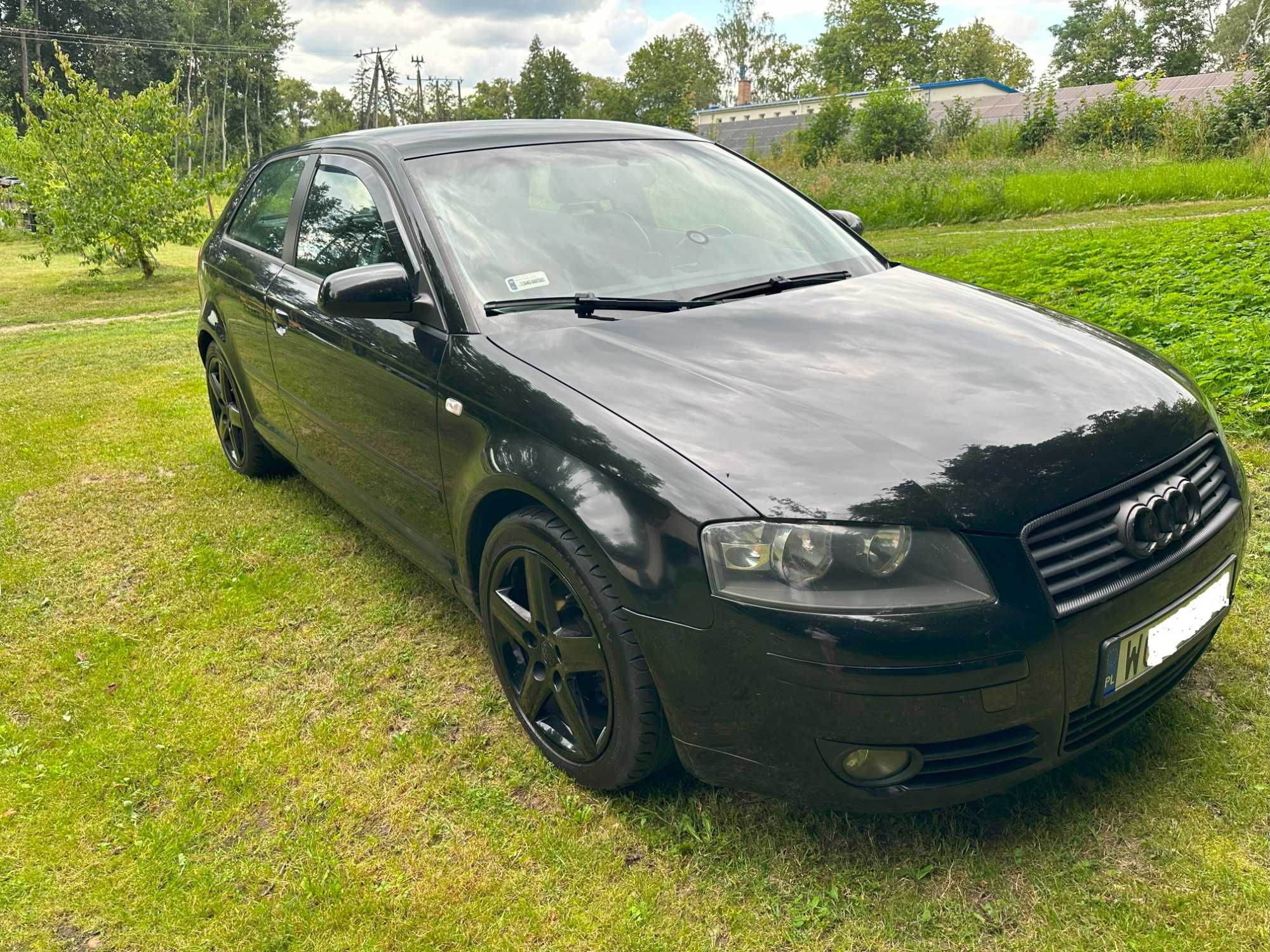 Audi A3 8P z czarnym charakterem ;)