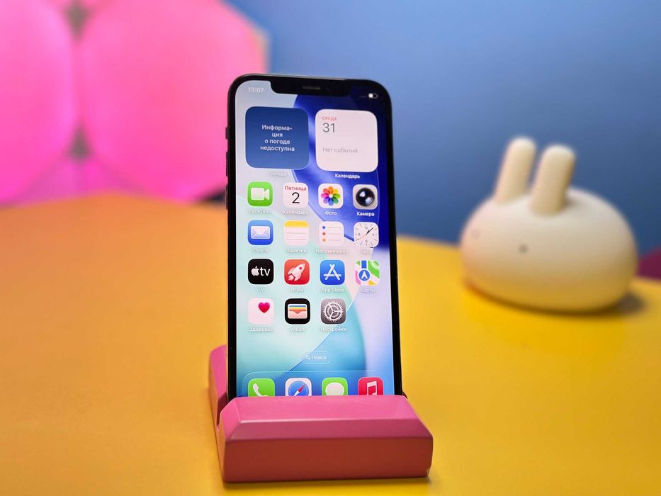 Смартфон Apple iPhone 12 128GB Black (146353) Б/У З ГАРАНТІЄЮ