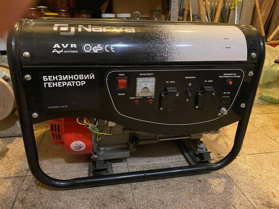 Генератор бензиновий  2,5 кВт