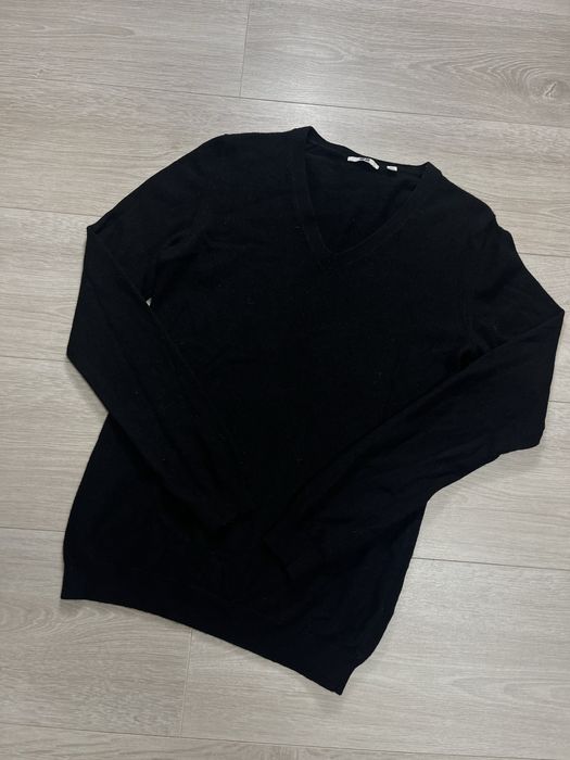 Женский кашемировый свитер кофта Uniqlo черный