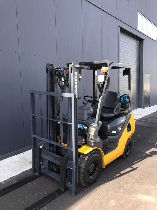 Навантажувач KOMATSU FG15, газ-бензин, 2008рік Вилочный погрузчик кара