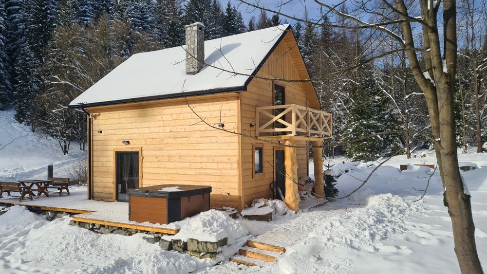 Domek w górach jacuzzi sauna domki na wynajem