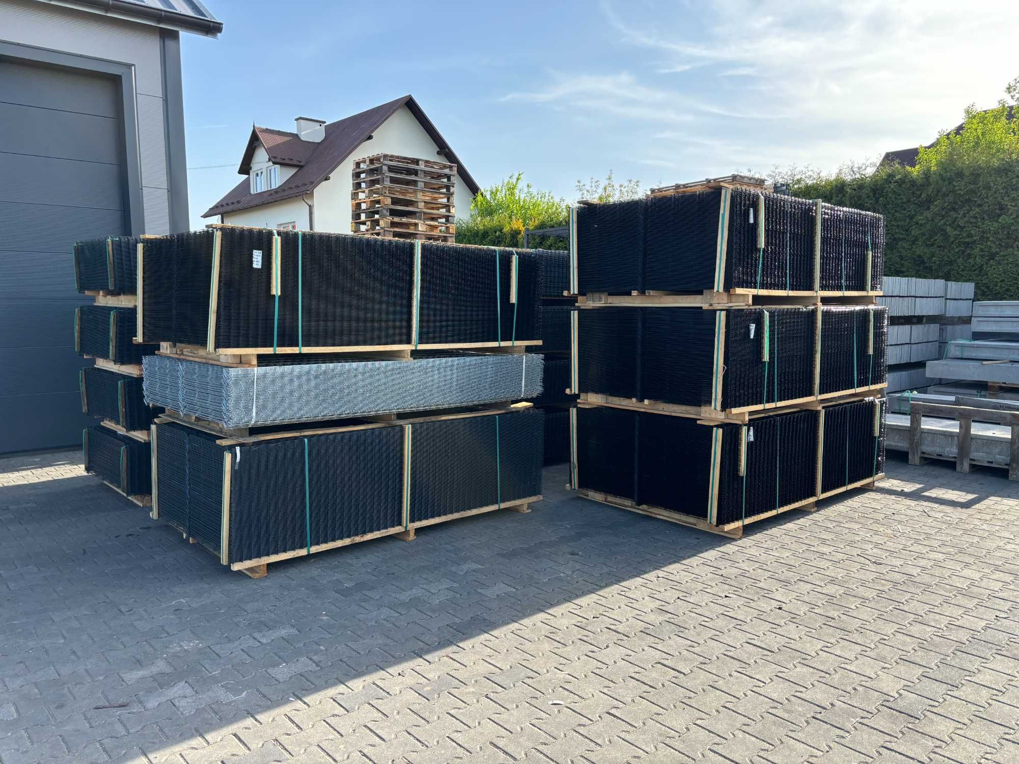 Ogrodzenie Panelowe 3D panel DOSTAWA podmurówka Bramy Furtki Słupki