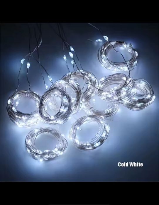 Гірлянда штора USB 3*2 з гачками 3*3 Роса 20 метрів Є ОПТ