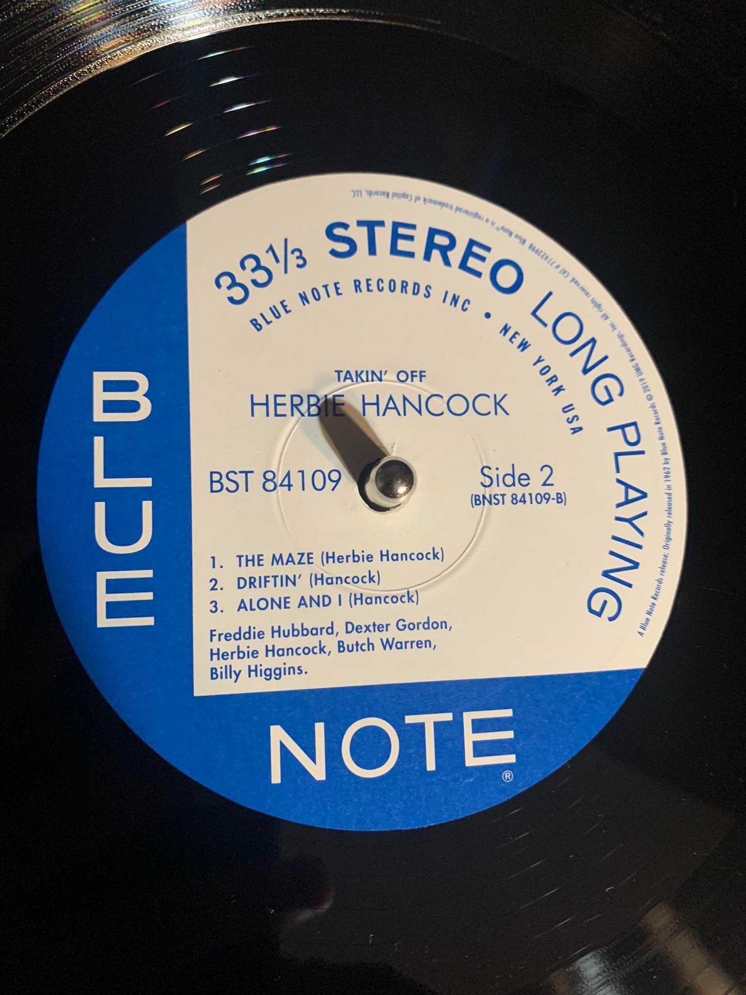 Herbie Hancock “Takin Off” LP