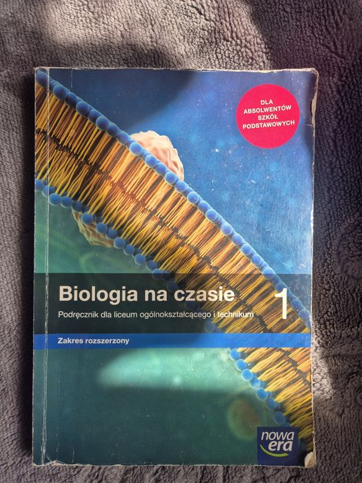 Biologia na czasie 1 zakres rozszerzony Nowa era