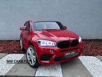 Auto na akumulator samochód 2os. Pojazd BMW X6M 240W pilot