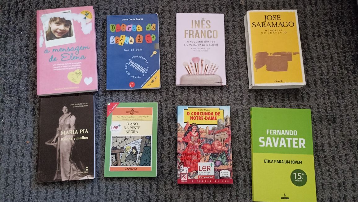 Livros vários (7€ cada)