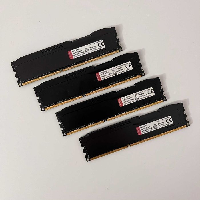 HyperX Fury 16GB (4x4GB) DDR3 1600MHz CL10